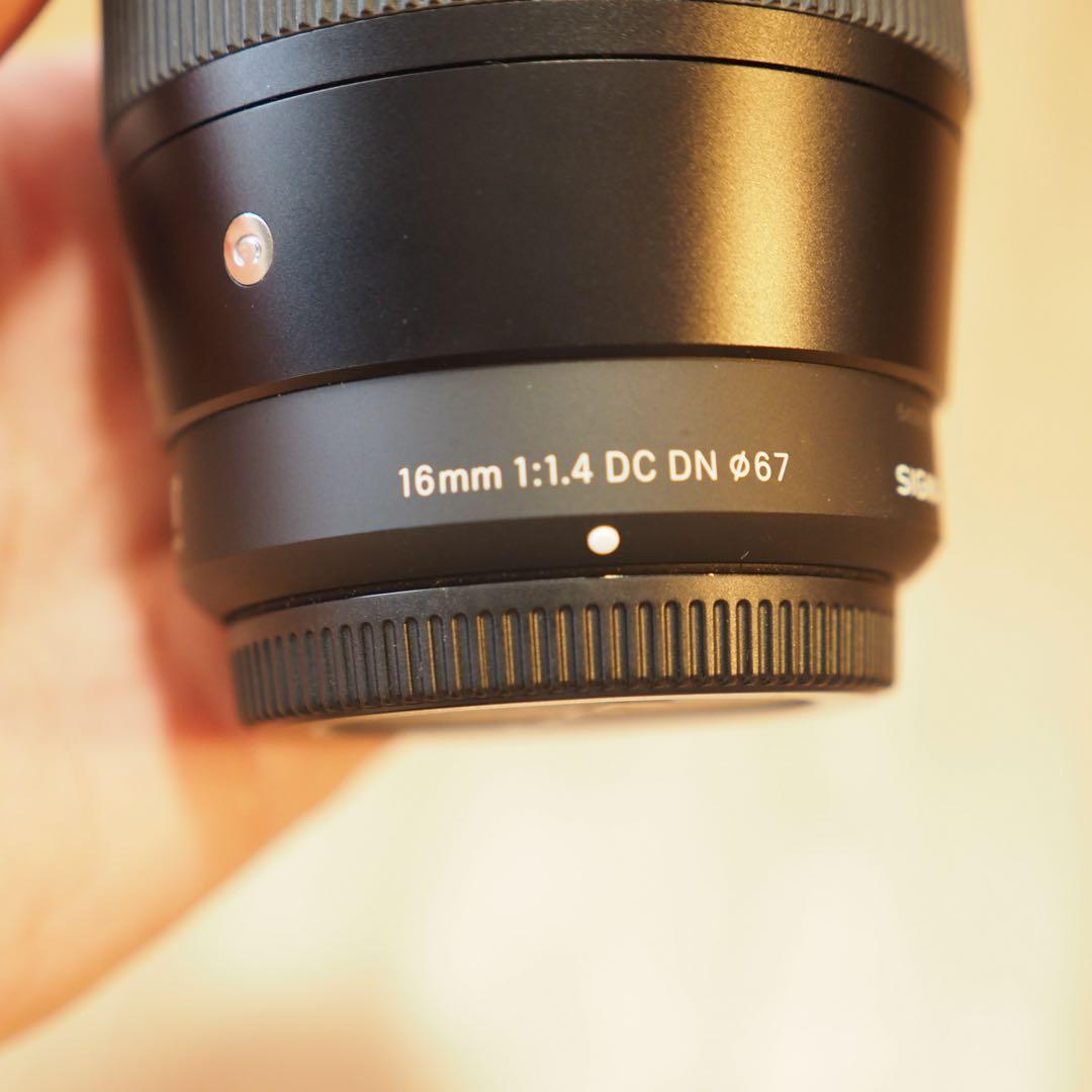 SIGMA レンズ　16MMF14DCDNC