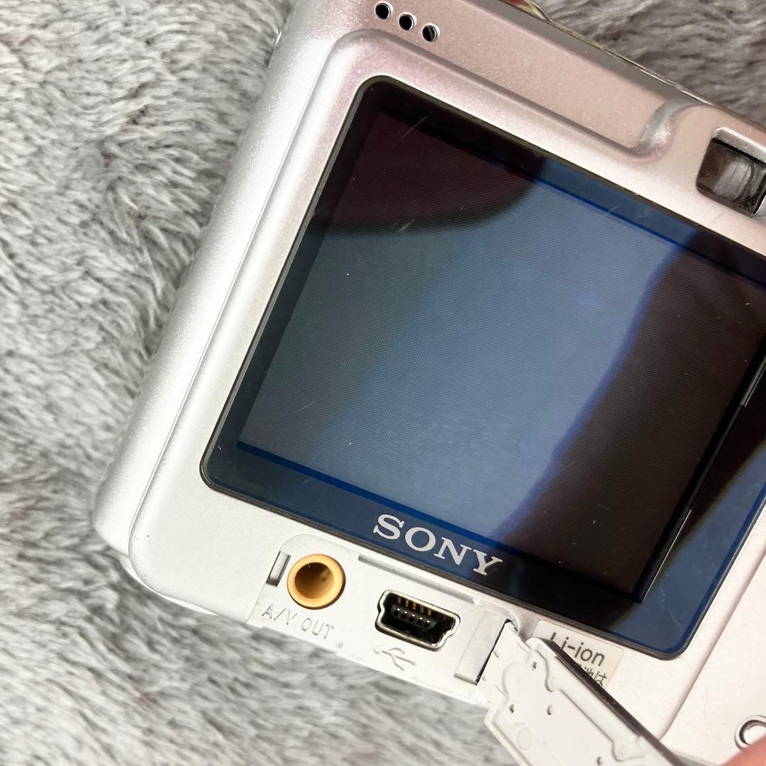 【純正バッテリー＆充電器付】SONY Cyber-shot DSC-W35