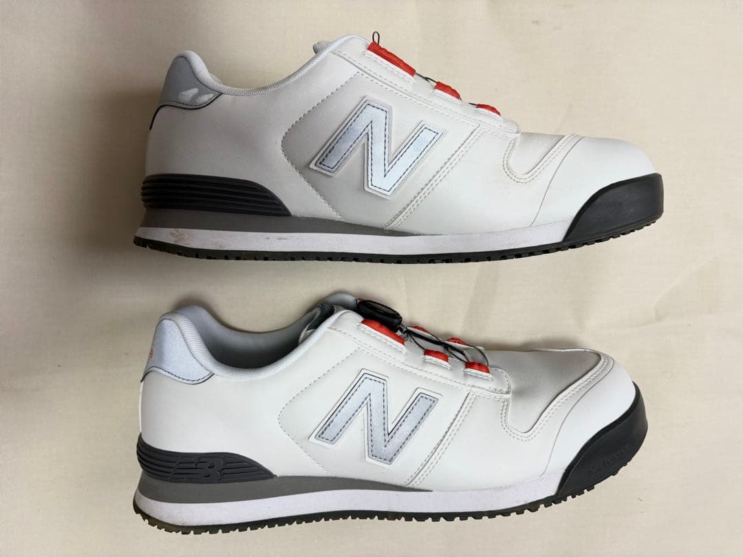 New Balance BOA 安全靴 ホワイト 27.5cm EEE