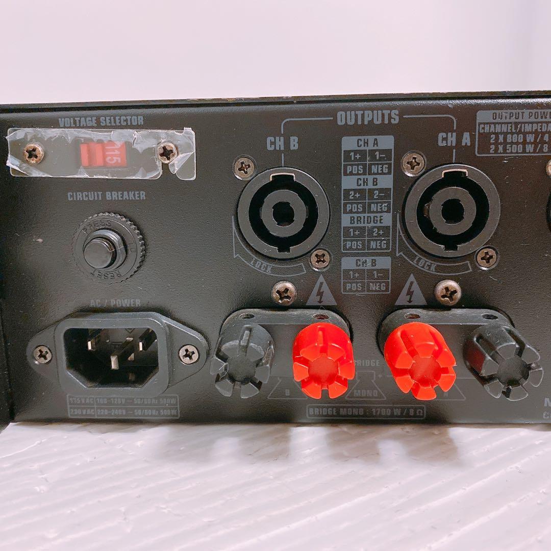 Behringer km1700 パワーアンプ