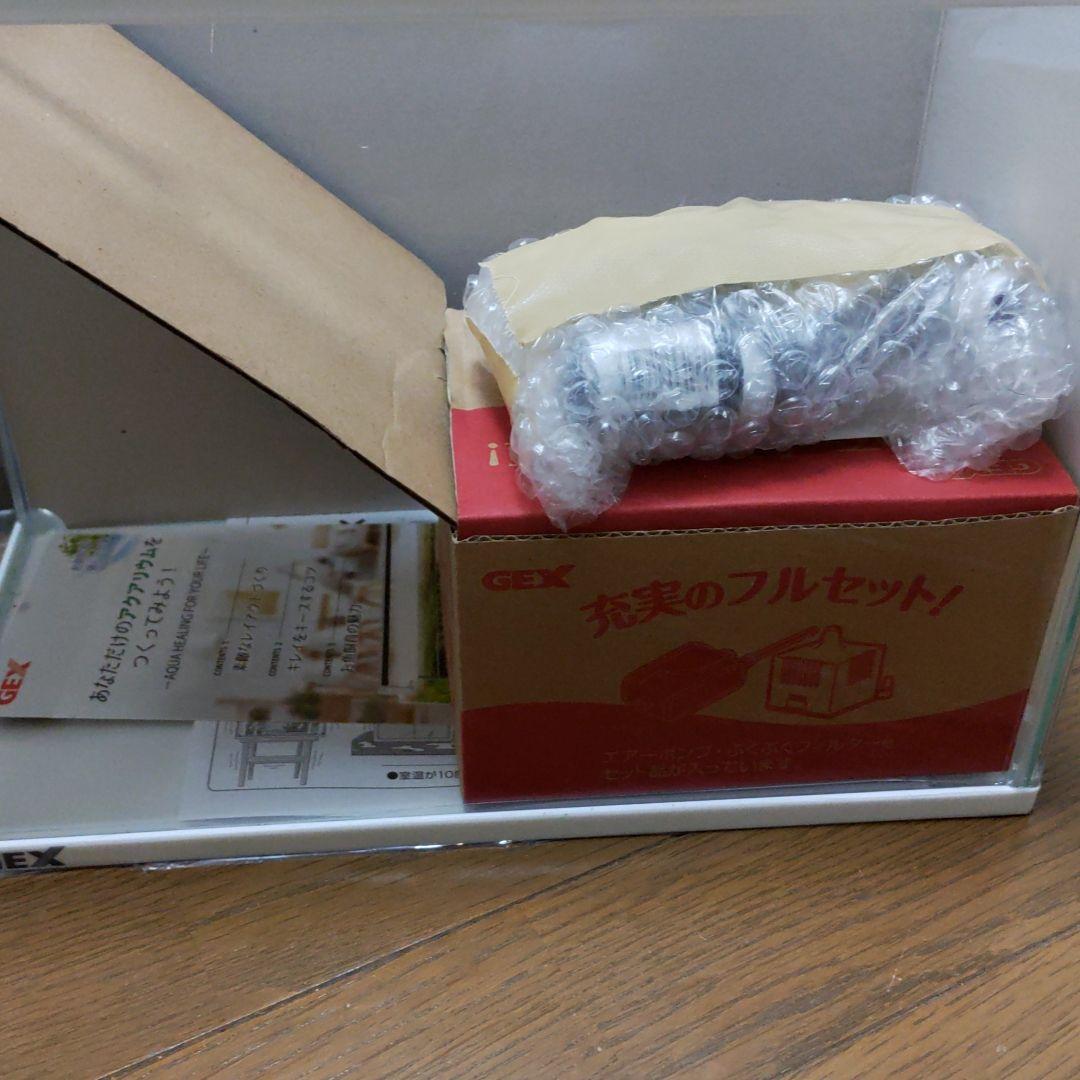 新品GEX　サイドフロー水槽　Sサイズ　オーバーフロー