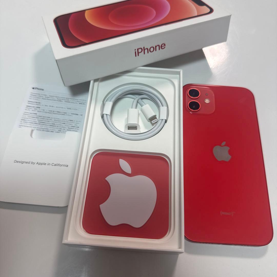 Apple iPhone 12 (PRODUCT(RED)) 本体