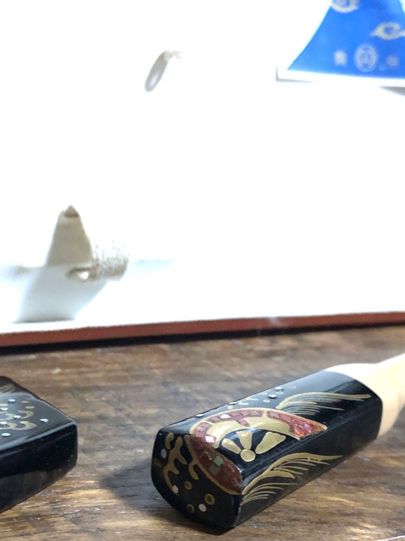 簪　櫛　白漆