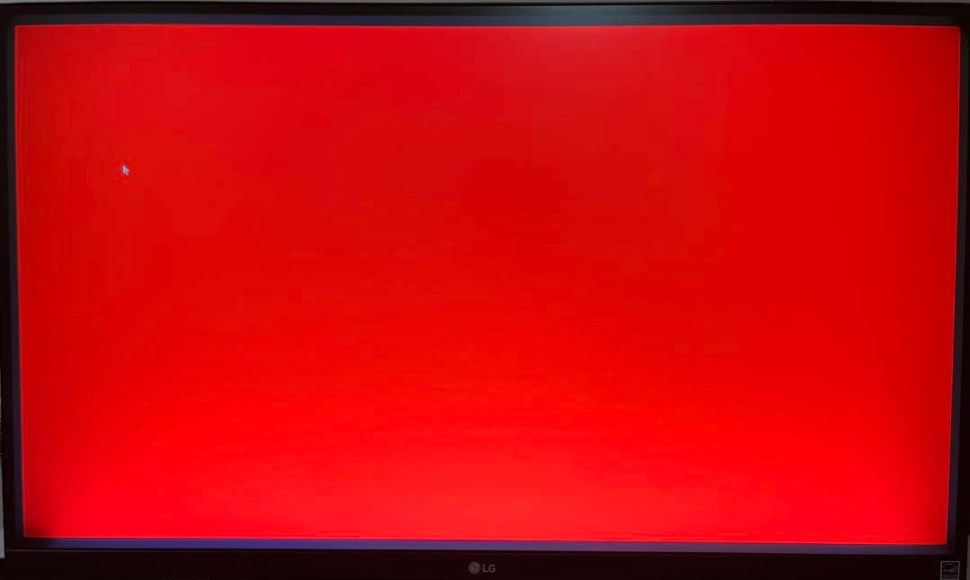 【ジャンク品】LG 27UL850-W 使用感あり／画面四隅に影あり
