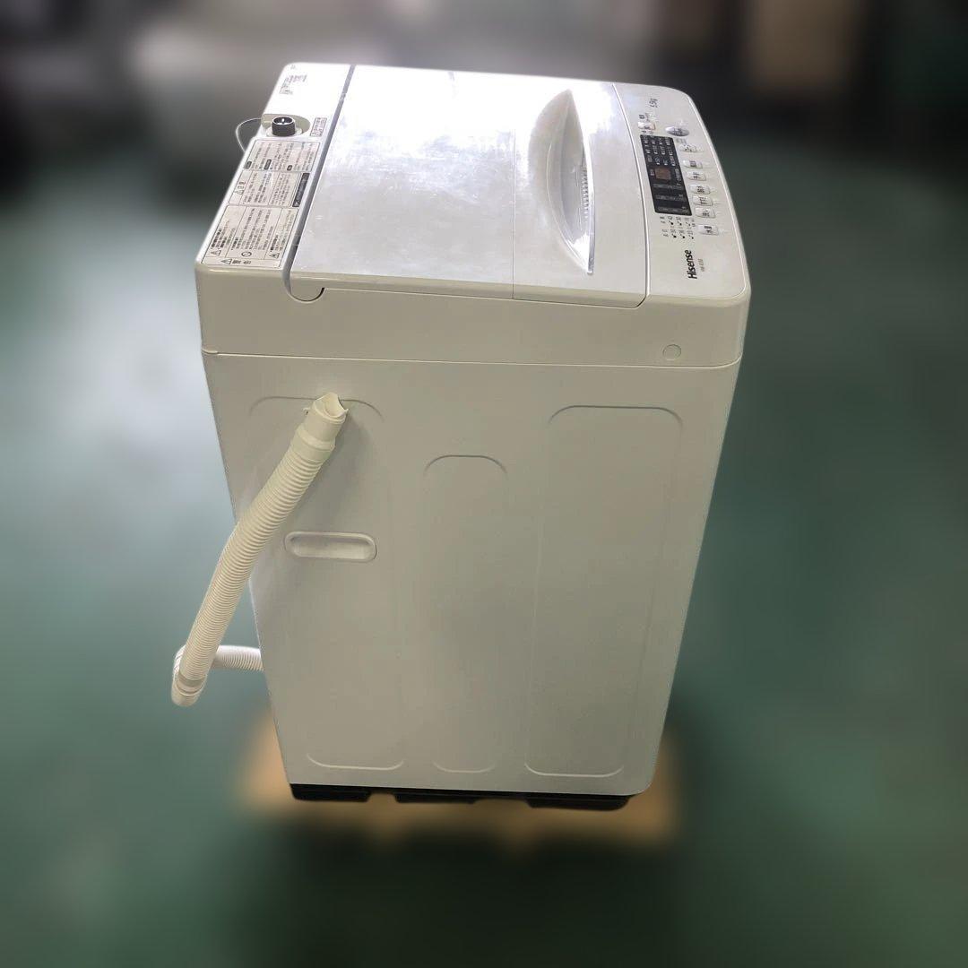 洗濯機 Hisense 2024年製 家電 5.5kg HW-K55E
