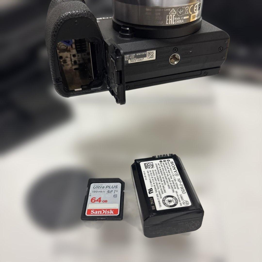 SONY α6500 ILCE-6500 ミラーレス一眼 本体 レンズ セット