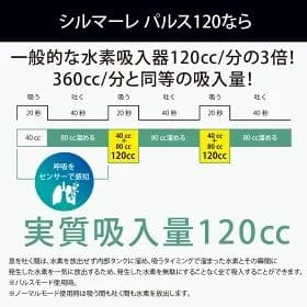 GAURA シルマーレ パルス120 水素吸入器 カニューラ5個 水素用ゴーグル