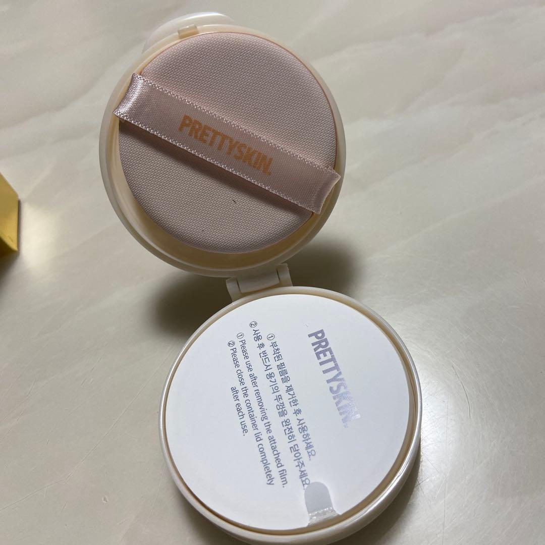 激安、新品２個セット23 番 チョンダム コラーゲンBBクッション本体とリフィル
