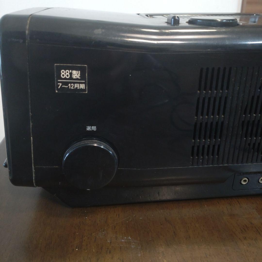 ​【動作確認済】CROWN 6インチ C-600V 88年製　レトロ　テレビ