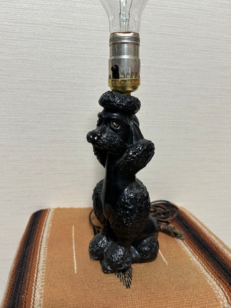 ビンテージプードルランプ　ミッドセンチュリー　ビンテージランプアンティークランプ