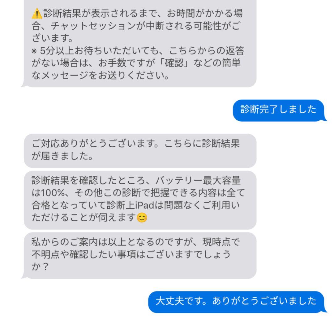 バッテリー 100% 【iPad mini 5世代 64GB WiFi】