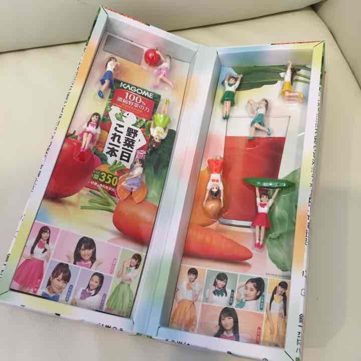 【新品】続 モーニング娘。'14  コップのフチ子 全力野菜娘。