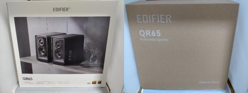 【極美品】Edifier QR65 ブラック 付属品完備・三重梱包発送