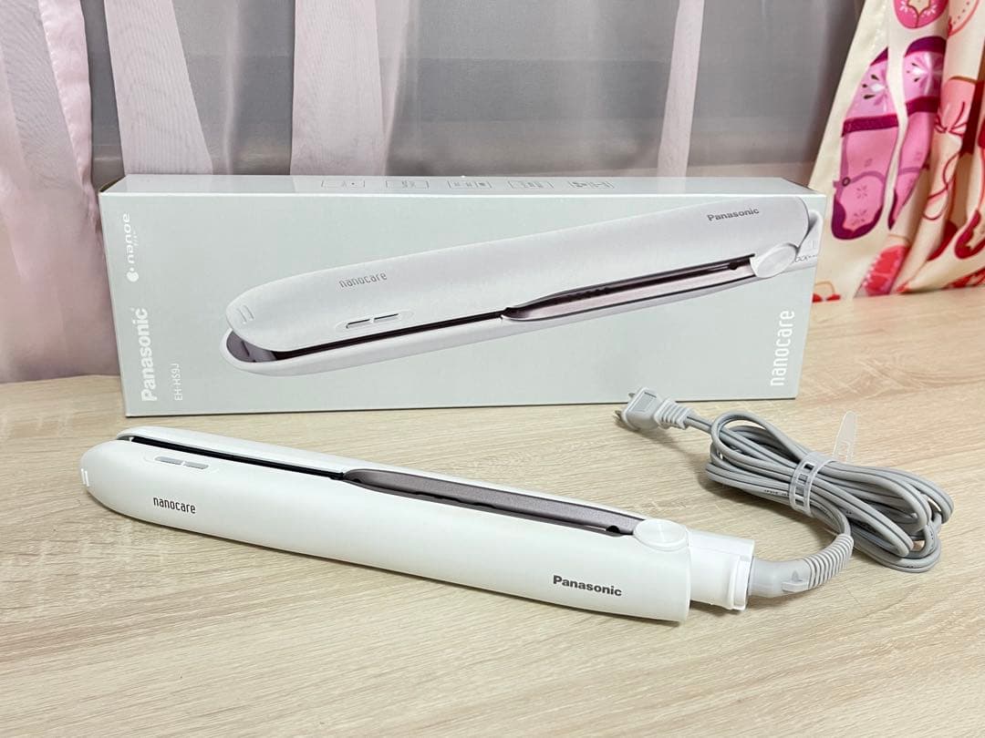 Panasonic ストレートヘアアイロン　EH-HS9J-W保証有り