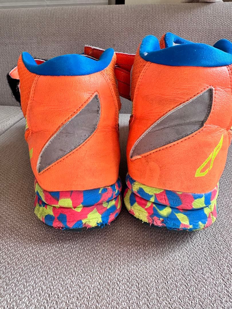 Asics 安全靴 オレンジ色
