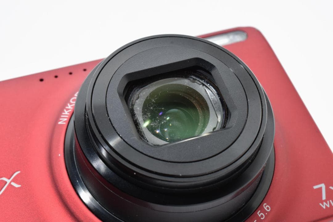 Nikon ニコン Coolpix S6000 レッド 　-133