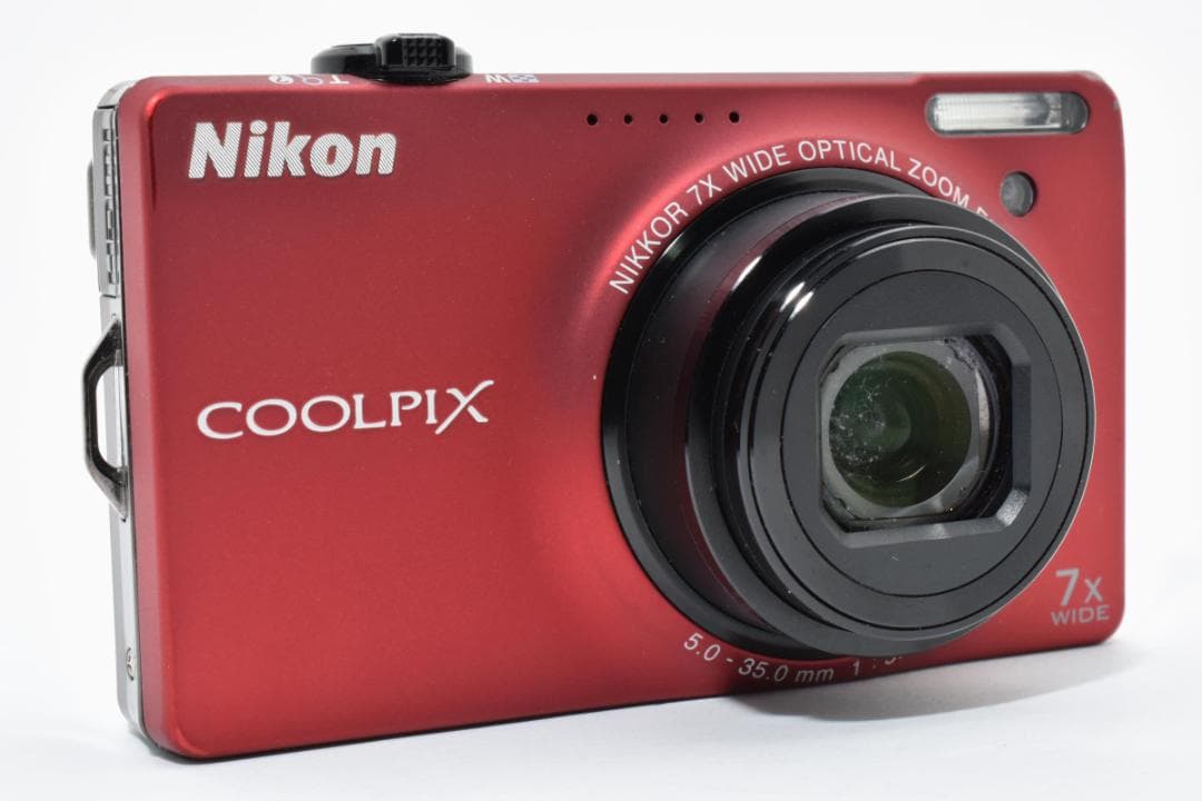 Nikon ニコン Coolpix S6000 レッド 　-133