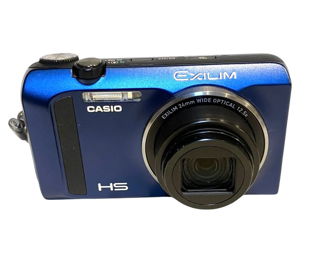 美品　カシオ　エクシリム　青　EX-ZR410 blue コンデジ
