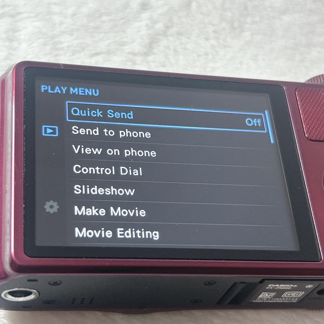 ✨訳あり✨CASIO EX-ZR850 レッド　コンデジ
