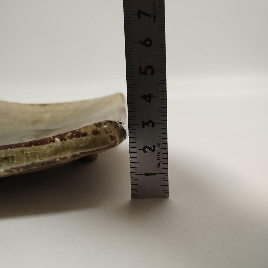 伊賀焼 ビードロ釉 角皿 5枚