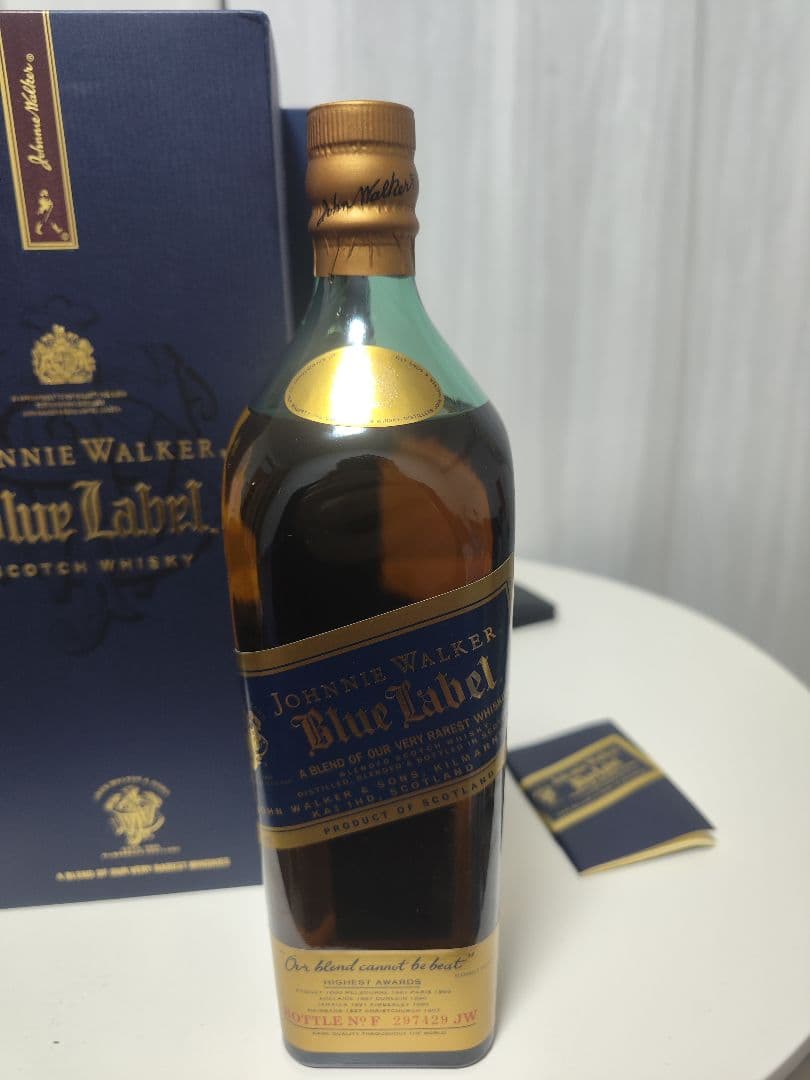 【未開栓】ジョニーウォーカー ブルーラベル 1000ml
