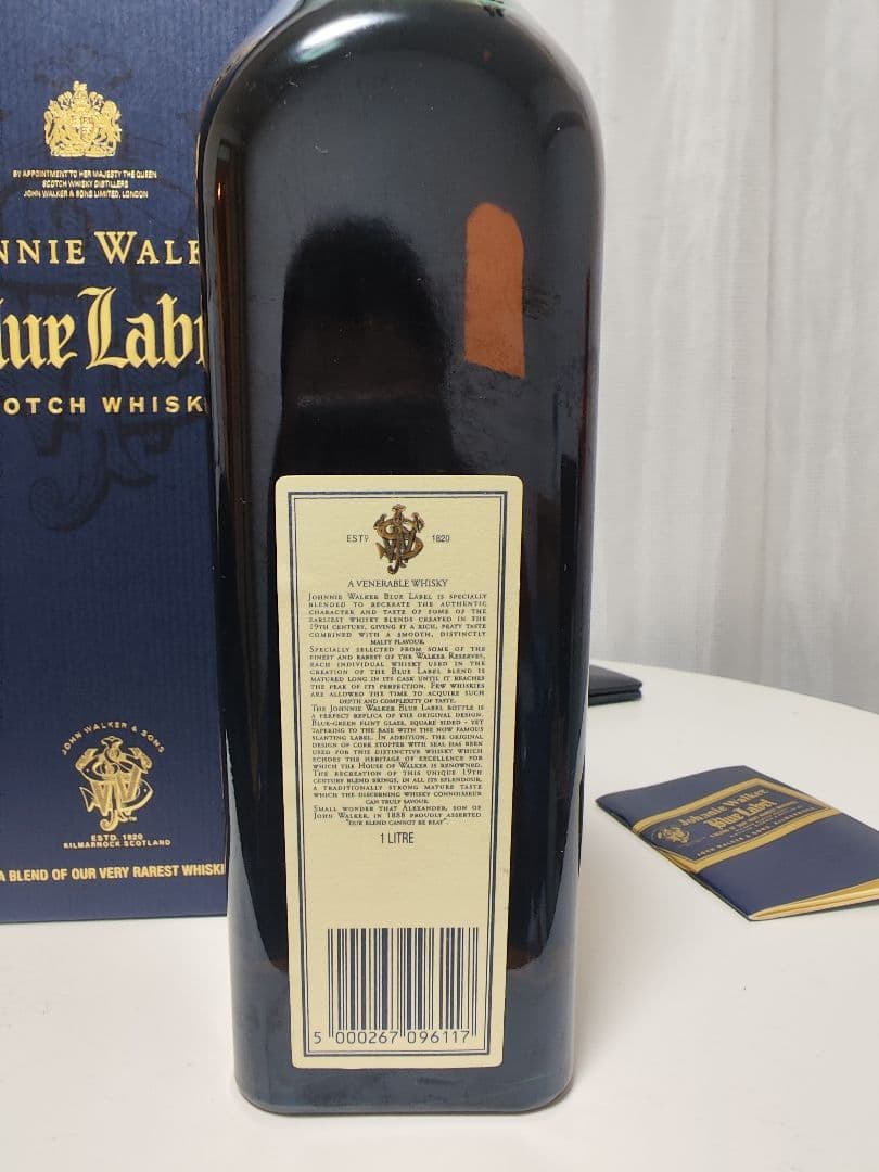 【未開栓】ジョニーウォーカー ブルーラベル 1000ml
