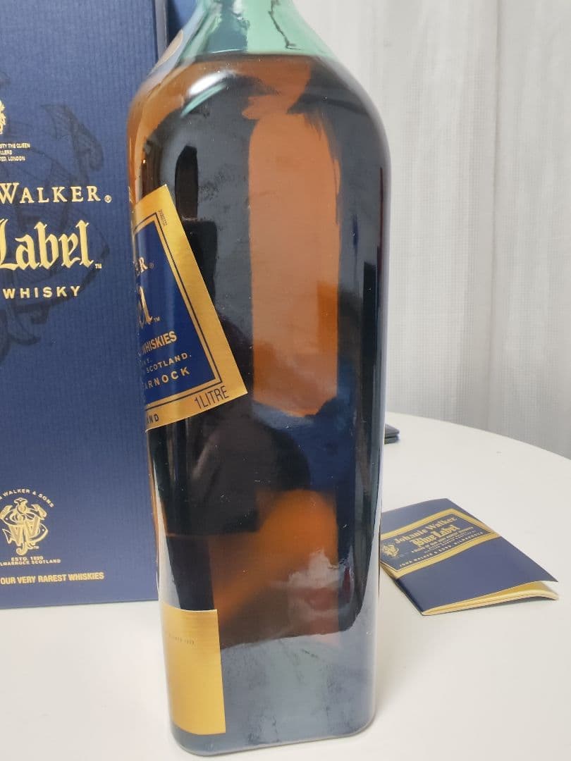 【未開栓】ジョニーウォーカー ブルーラベル 1000ml