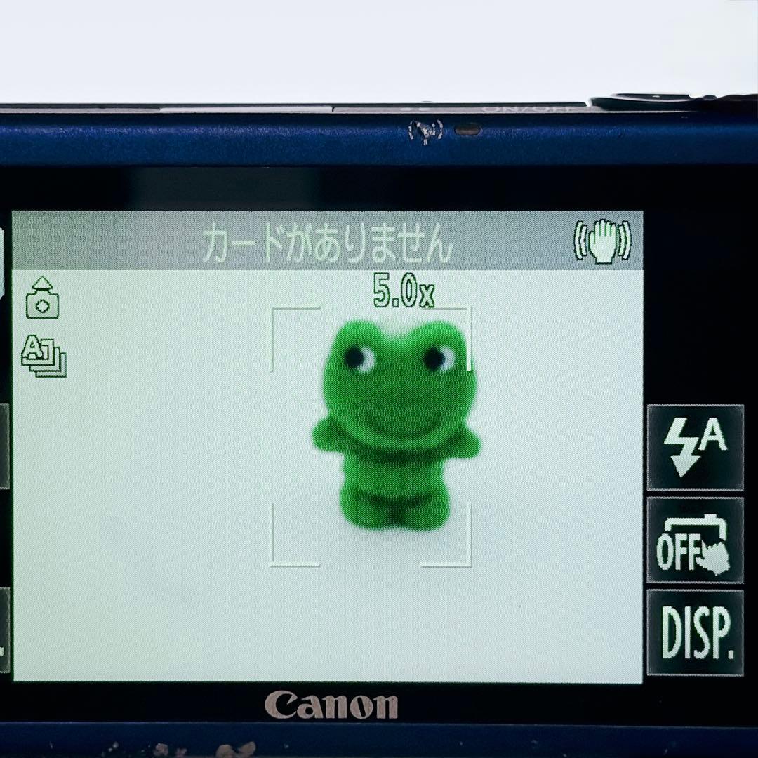 【極希少/Wi-Fi！】Canon IXY 420F ブルー純正充電器・説明書付