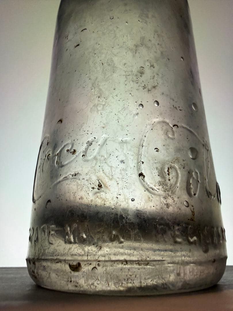 F9 レア 1900年代初期 コカコーラ ストレートサイド ボトル 瓶