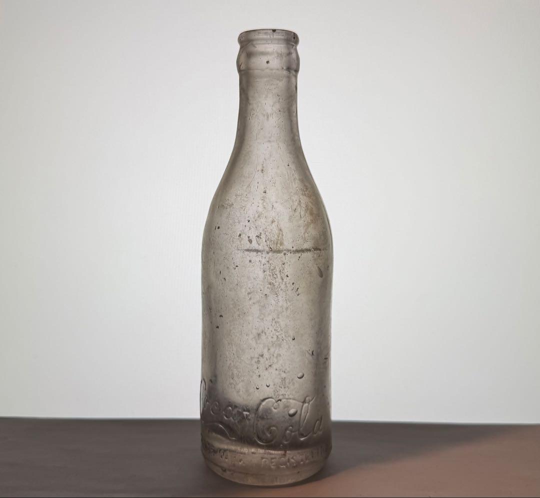 F9 レア 1900年代初期 コカコーラ ストレートサイド ボトル 瓶