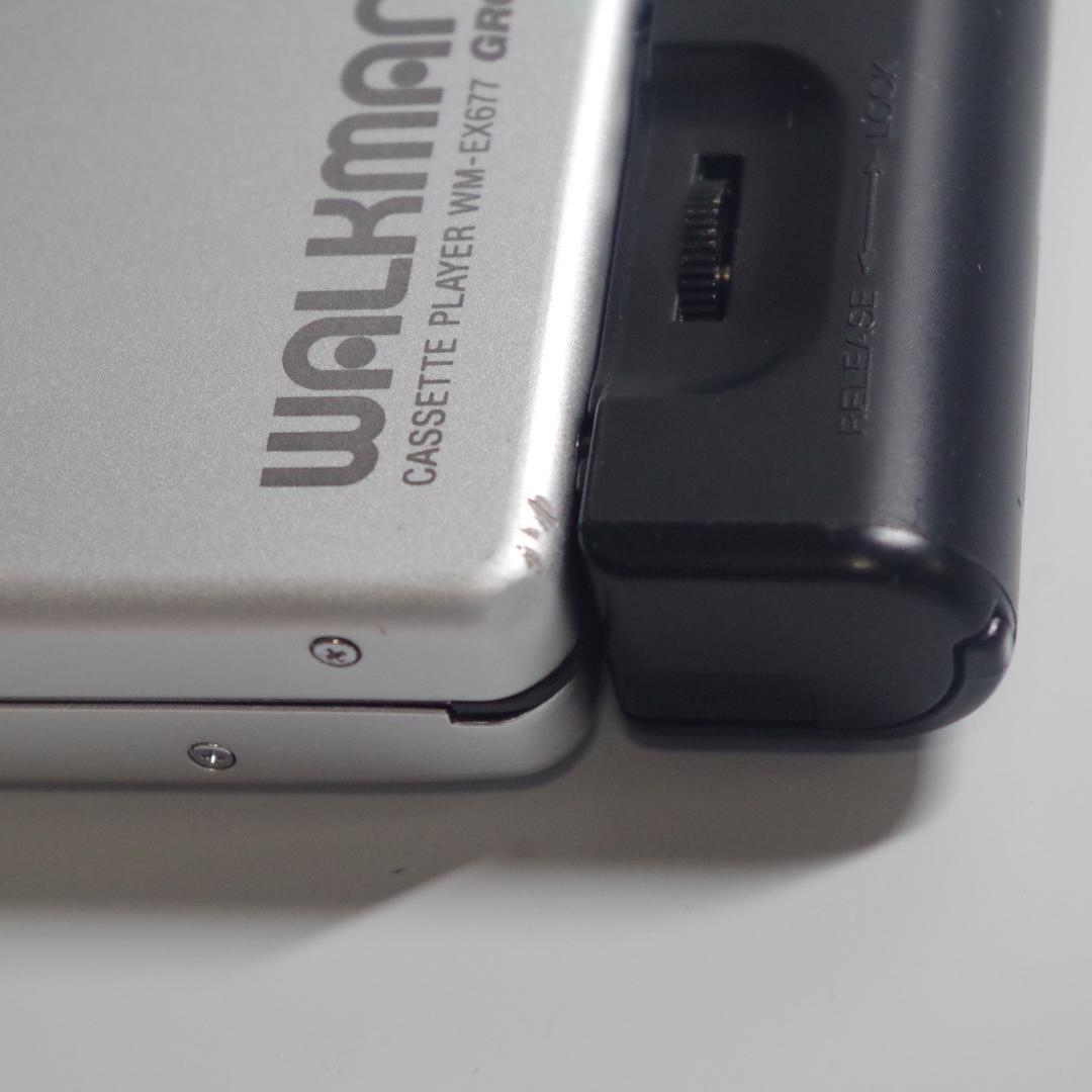 T0975 SONY WM-EX677 カセットウォークマン WALKMAN