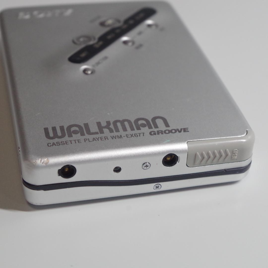 T0975 SONY WM-EX677 カセットウォークマン WALKMAN