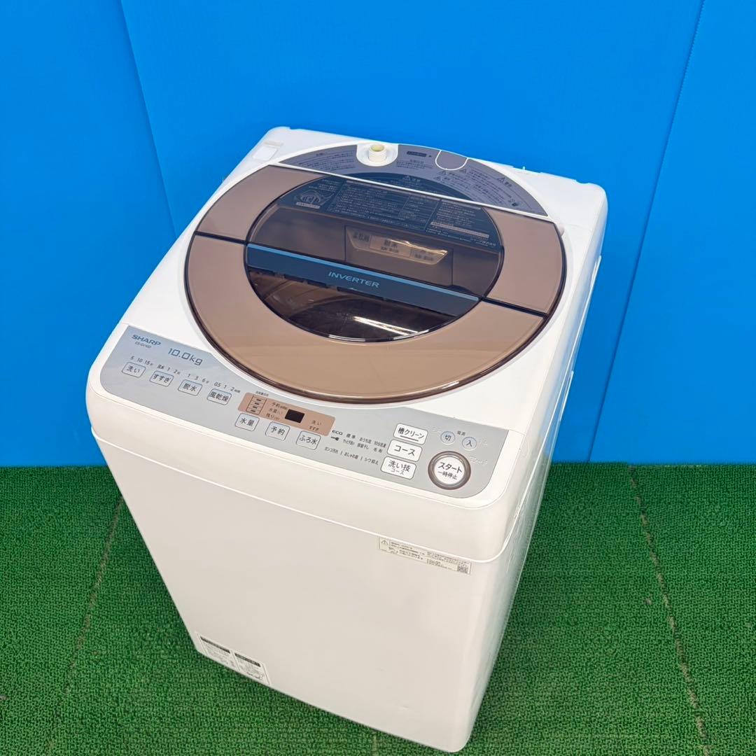 848 SHARP 風乾燥付き　大容量10キロ　一人暮らし　同棲向け　値引き可！