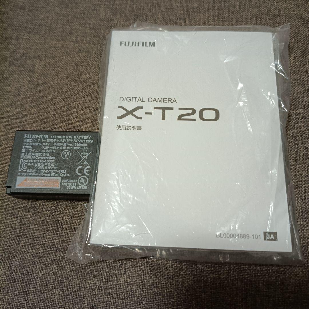 Fujifilm X-T20 ミラーレス一眼 ブラック
