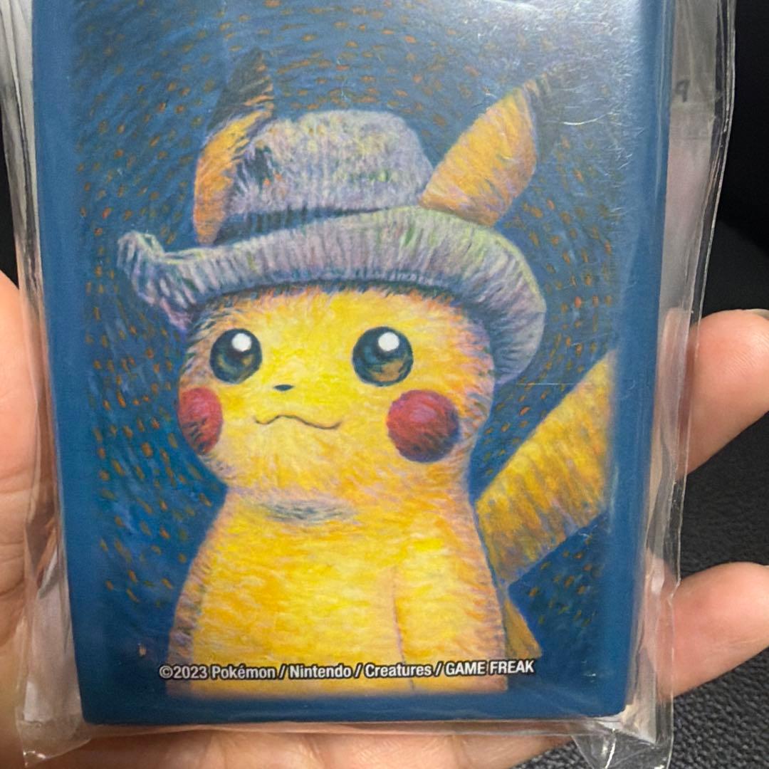 ポケモン ゴッホ ピカチュウ カードスリーブ65枚