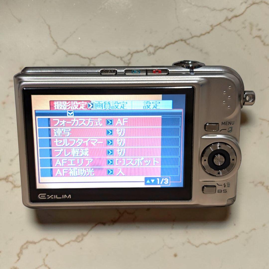 美品 動作確認済 CASIO EXILIM EX-Z1000 デジカメ シルバー
