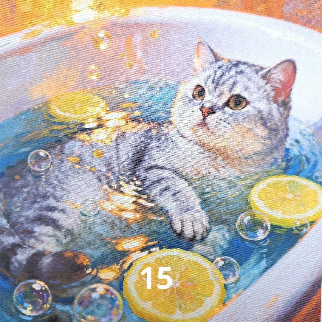 オーダー中パネル987 猫ちゃんMIX❤ブックカバー、ポーチ