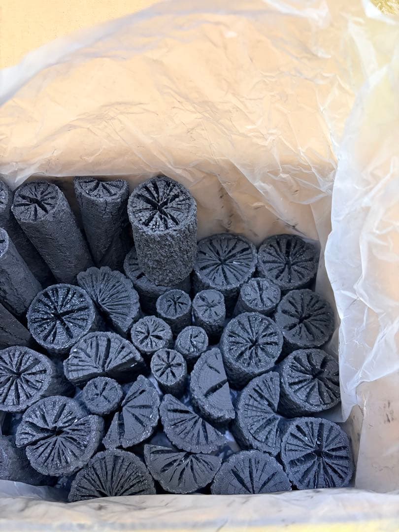 炉用 茶の湯炭 菊灰 炭 丸善謹製 純国産 詰合せ（2.1kg） 茶道具 裏千家