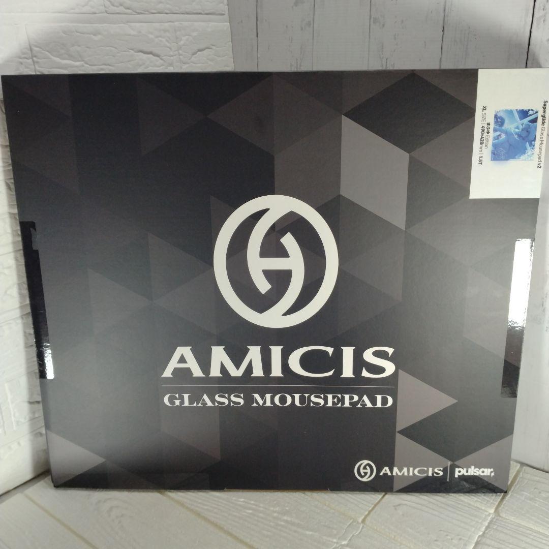 新品未開封 まふゆ × AMICIS Superglide2 ガラスマウスパッド