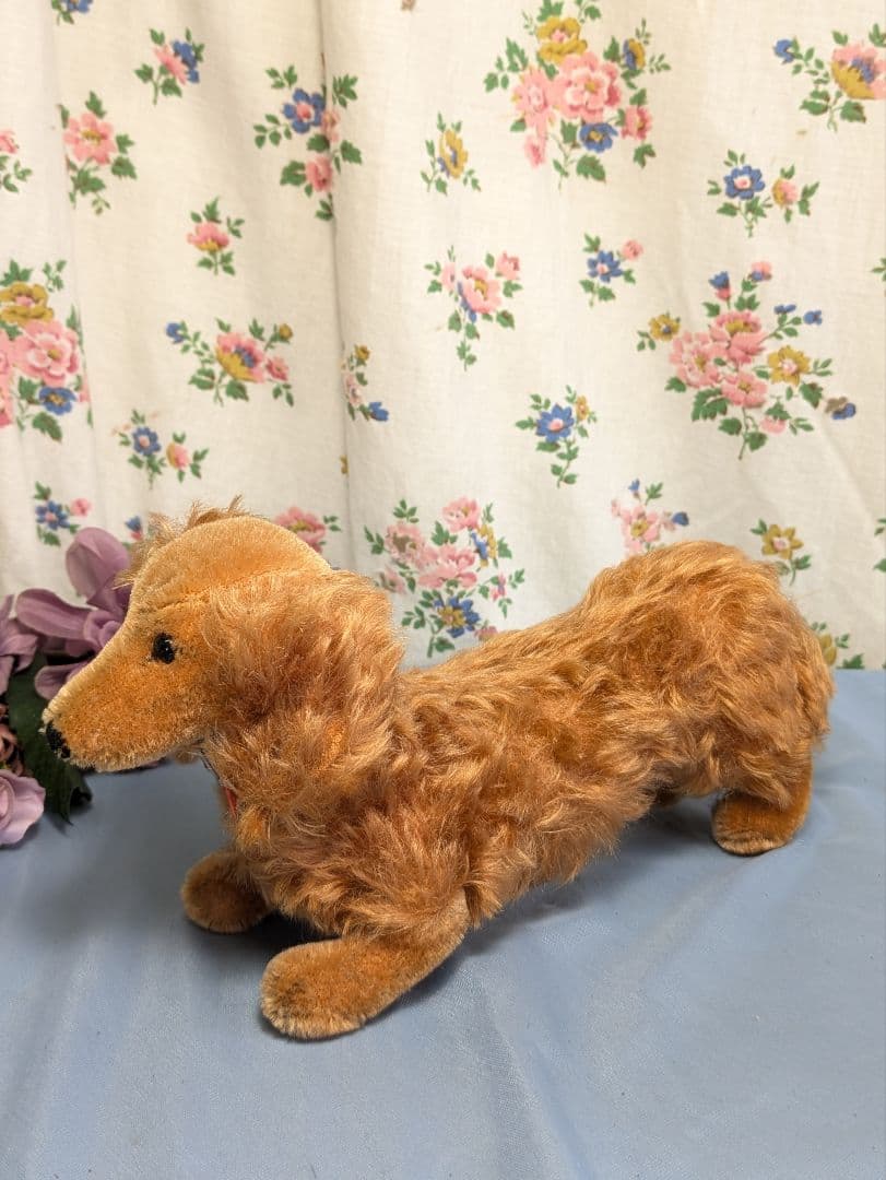 ヨーロッパ アンティーク ドイツ製　犬 ぬいぐるみ ダックス 大