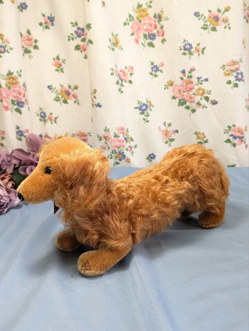 ヨーロッパ アンティーク ドイツ製　犬 ぬいぐるみ ダックス 大