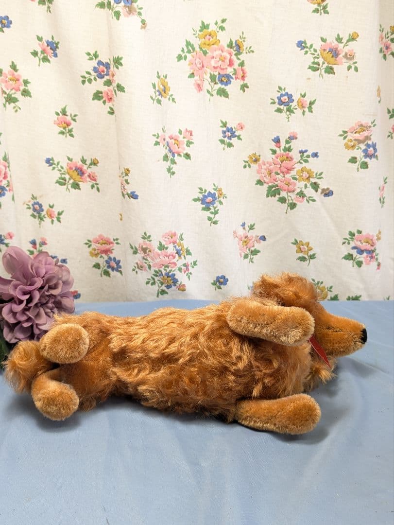 ヨーロッパ アンティーク ドイツ製　犬 ぬいぐるみ ダックス 大