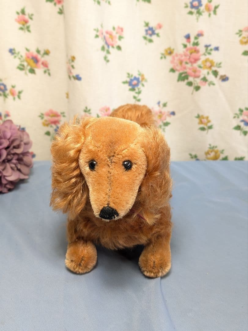 ヨーロッパ アンティーク ドイツ製　犬 ぬいぐるみ ダックス 大
