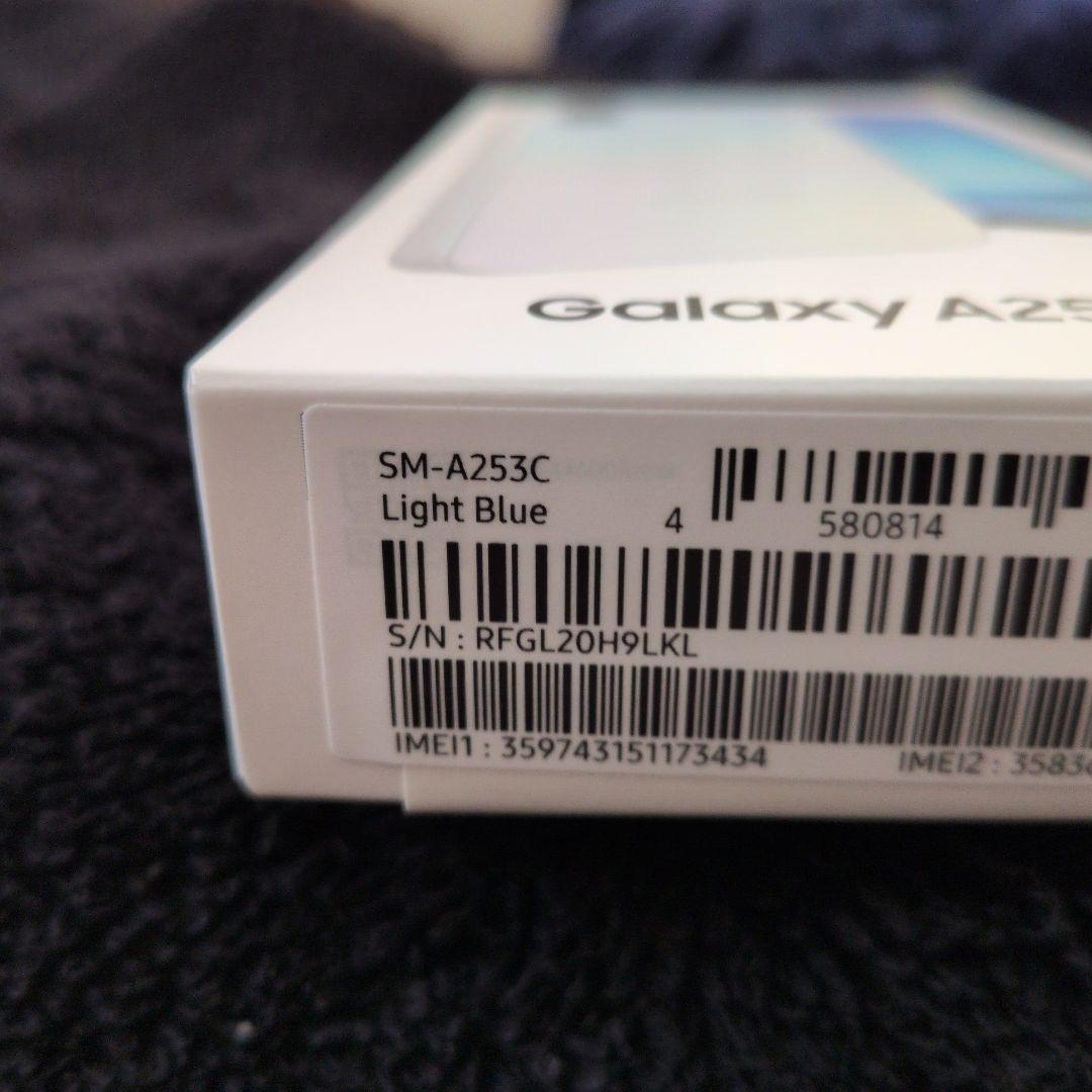 Galaxy A25 5G ライトブルー　新品未開封品