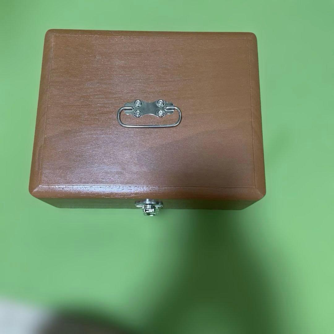 印箱 木製 昭和レトロ スタンプ入れ