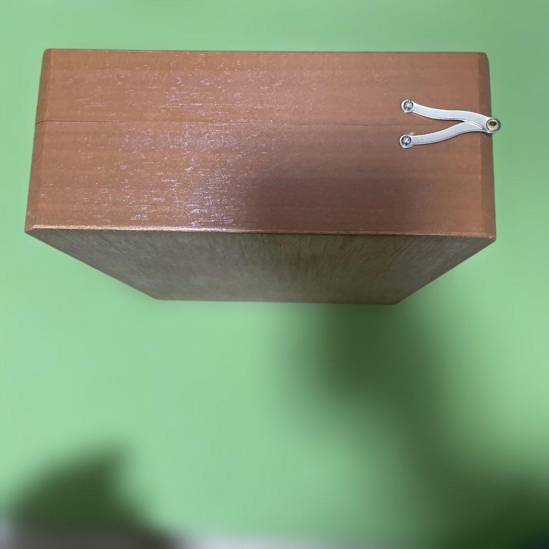 印箱 木製 昭和レトロ スタンプ入れ