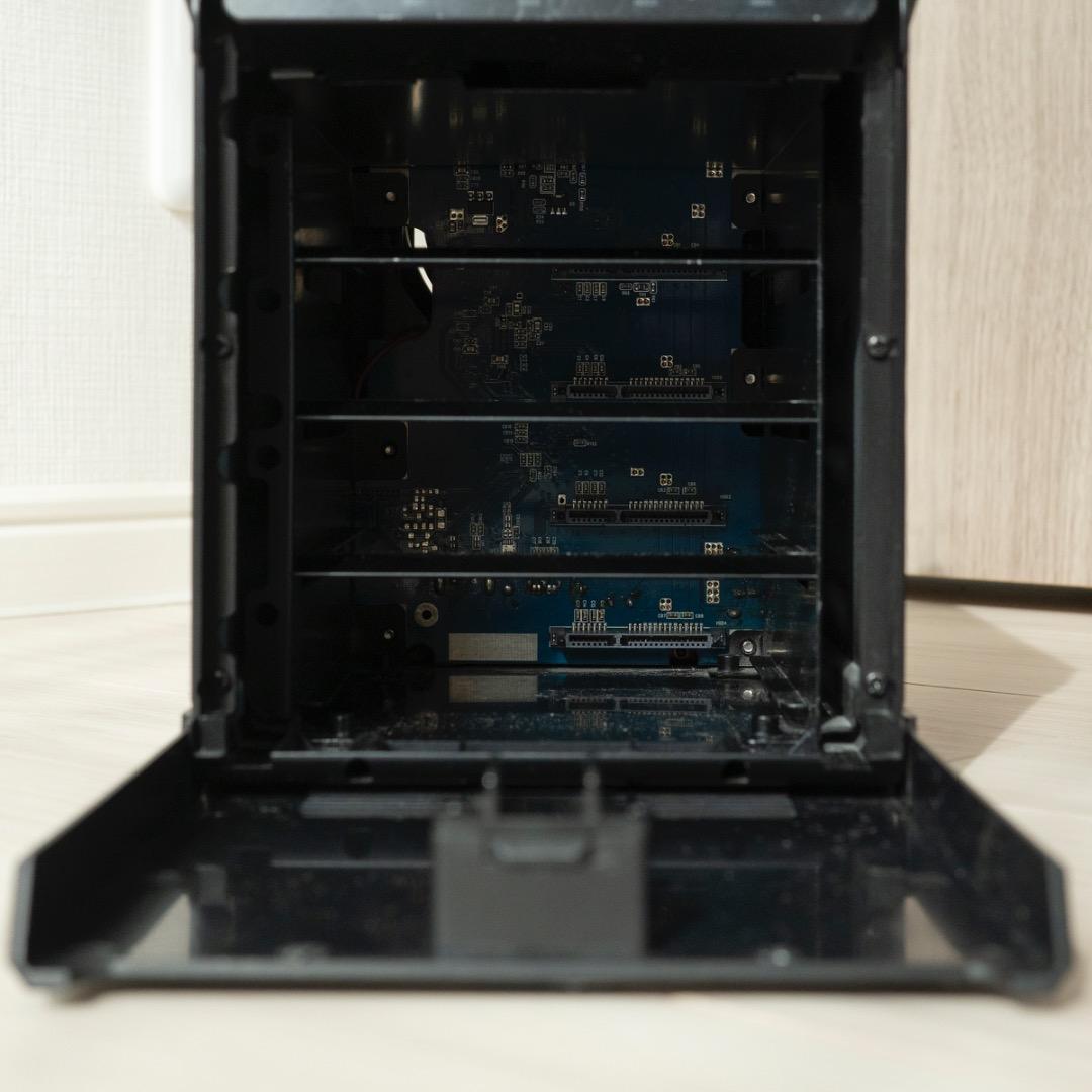ガチャベイ LHR-4BNHEU3 4BAYハードディスクケース ロジテック