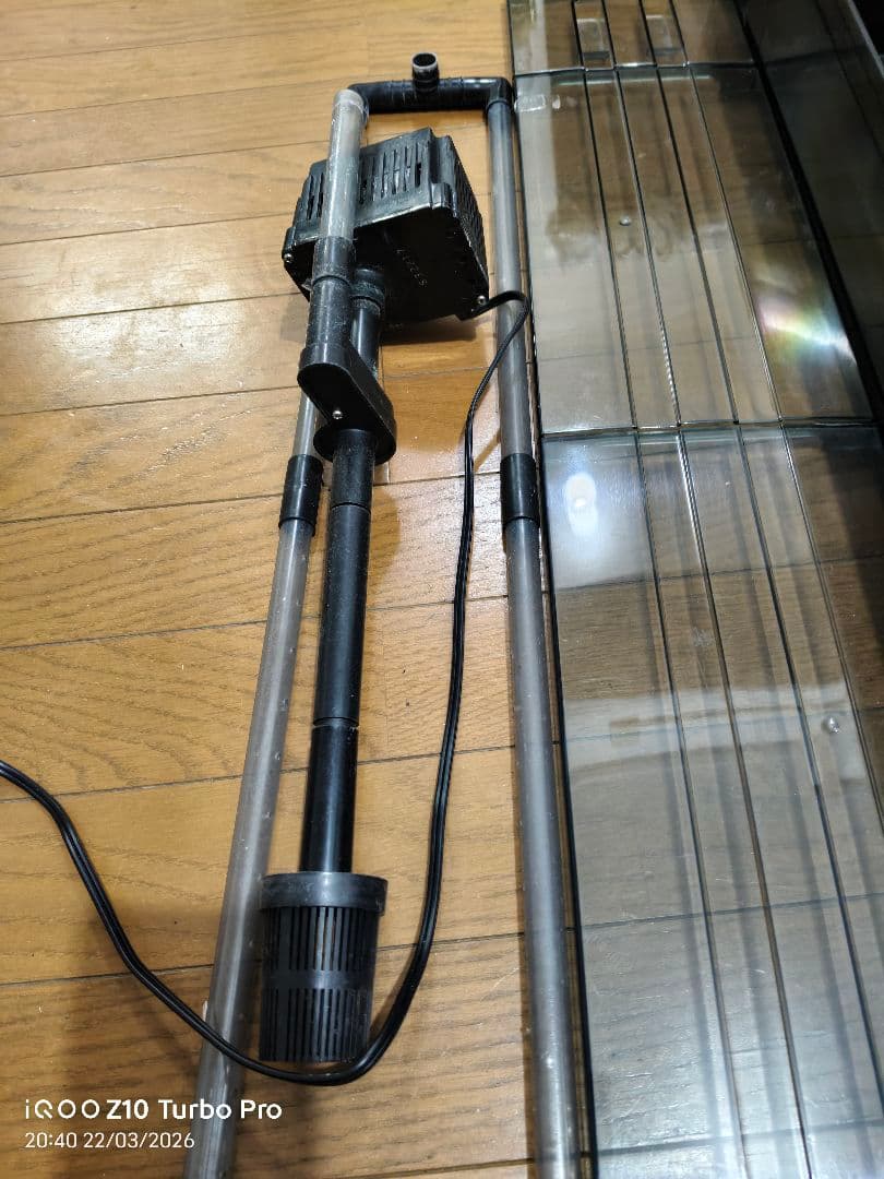 2個まとめ GEX MB-900上部フィルター90cm・ポンプ付・動作確認済み