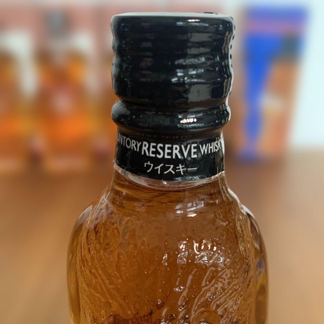 Suntory RESERVE ウイスキー クマ型 ボトル5個セット