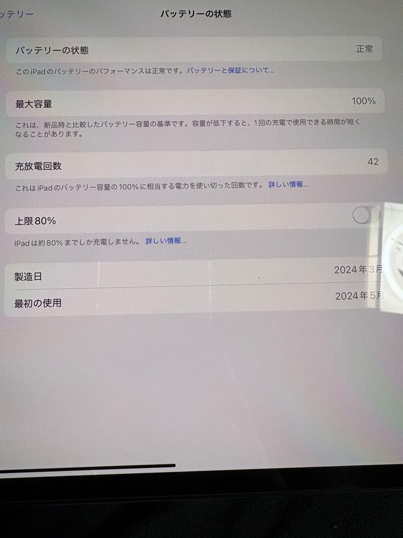 極美品 Apple iPad Pro 11インチ M4 512GB wifi